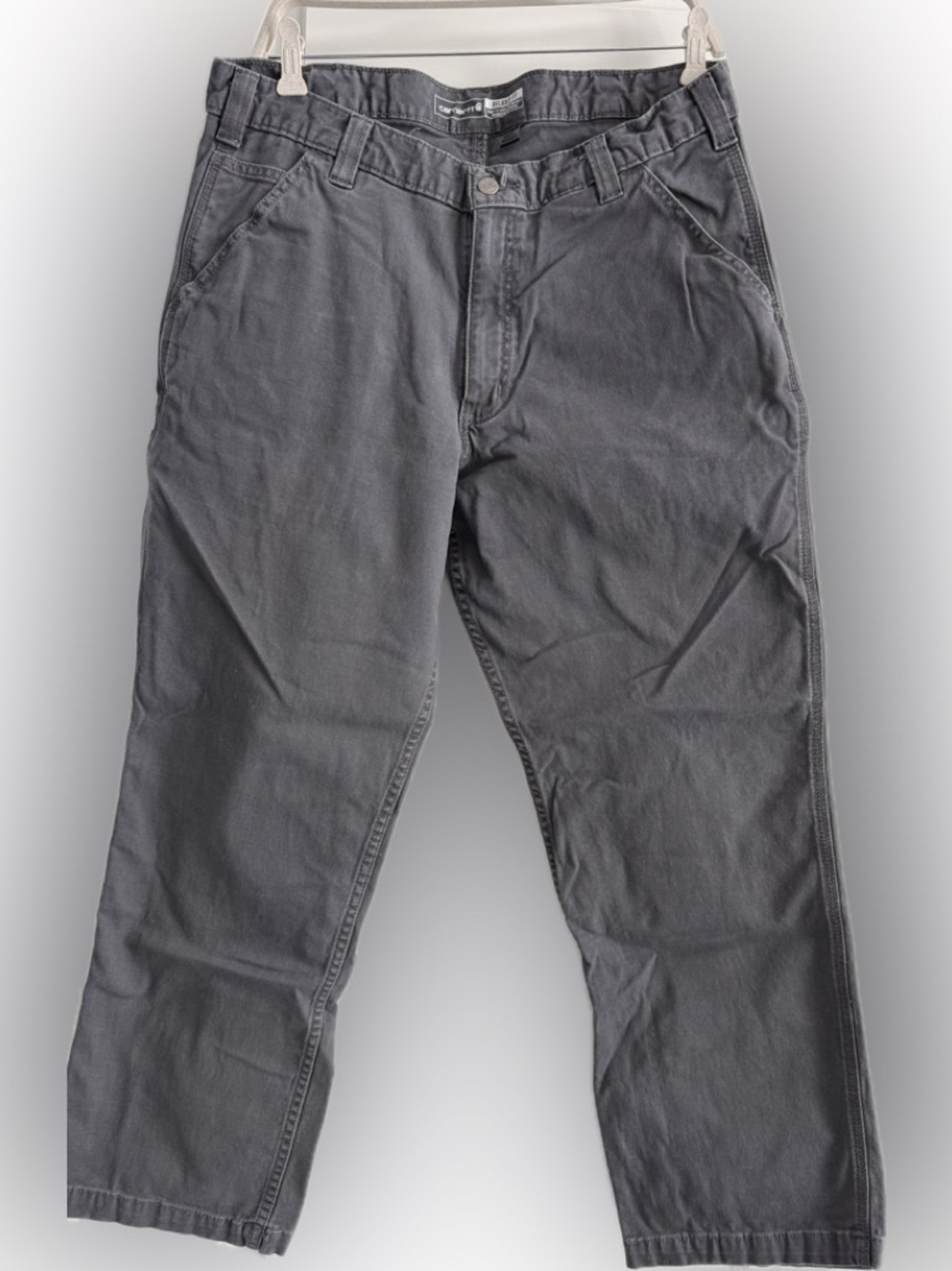 Carhartt Rugged Flex Relaxed Fit Canvas Work Pant, Rigby Dungaree.